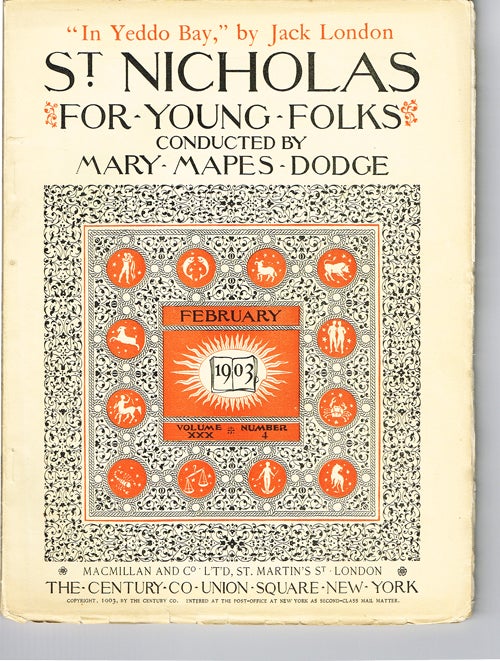 Item #1219 St. Nicholas: Volume XXX, No. 4, Feb. 1903 (In Yeddo Bay by Jack London). Mary Maples Dodge.