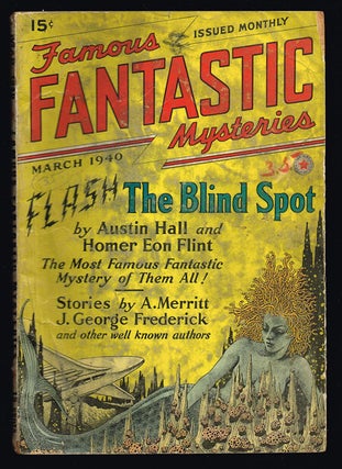 Item #1545 Famous Fantastic Mysteries Vol. I, No. 6 March, 1940 (First Illustrated Cover, Lee...