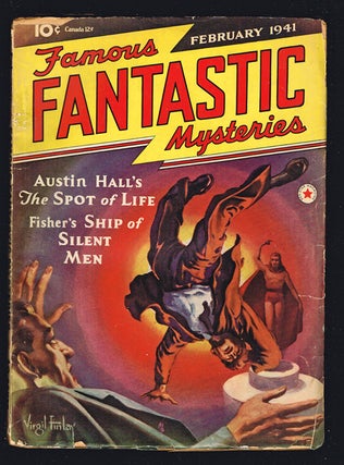 Item #1548 Famous Fantastic Mysteries Vol. II, No. 6 February, 1941 (Tobacco Ad). Mary...