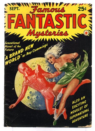 Item #1551 Famous Fantastic Mysteries Vol. IV, No. 5 September, 1942 (GGA). Mary Gnaedinger, Ray...