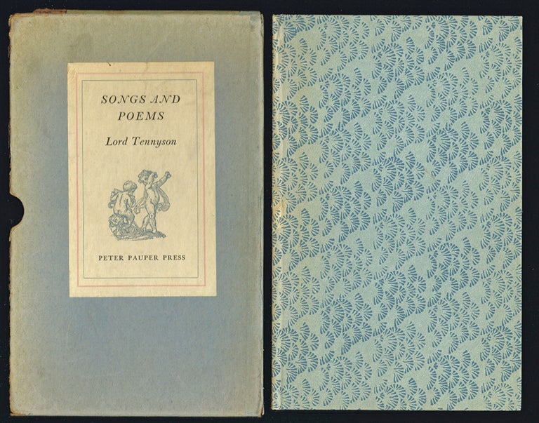 Item #1650 Songs and Poems (Fine Press). Lord Alfred Tennyson.