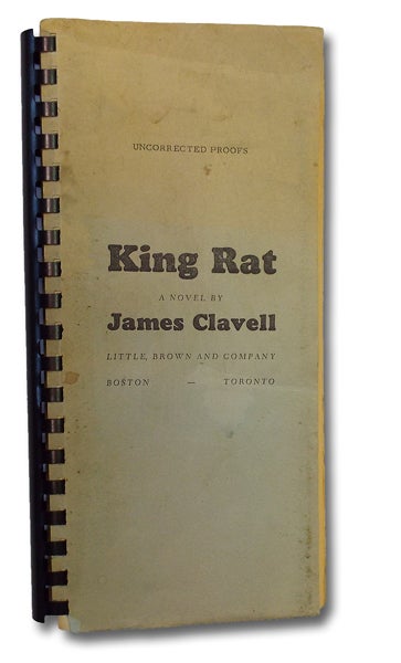 Item #1722 King Rat : Advance Uncorrected Proofs. James Clavell.