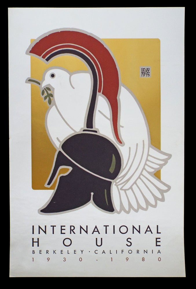 Item #1821 International House (Lithograph Poster, Goines # 84). David Lance Goines.