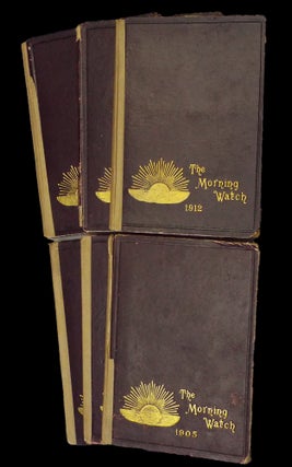 Item #1884 The Morning Watch * 6 Bound Annual Volumes 1905-1912 * (Illustrated Edwardian...