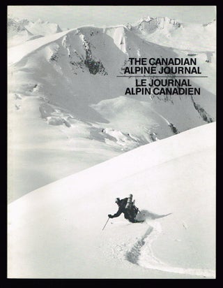 Item #1963 Canadian Alpine Journal / Journal Alpin Canadien, Vol. 68, 1985. The Alpine Club of...