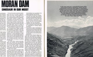 Item #2015 "Moran Dam : Dinosaur in Our Midst" by Roderick Haig-Brown. Roderick Haig-Brown, Art...