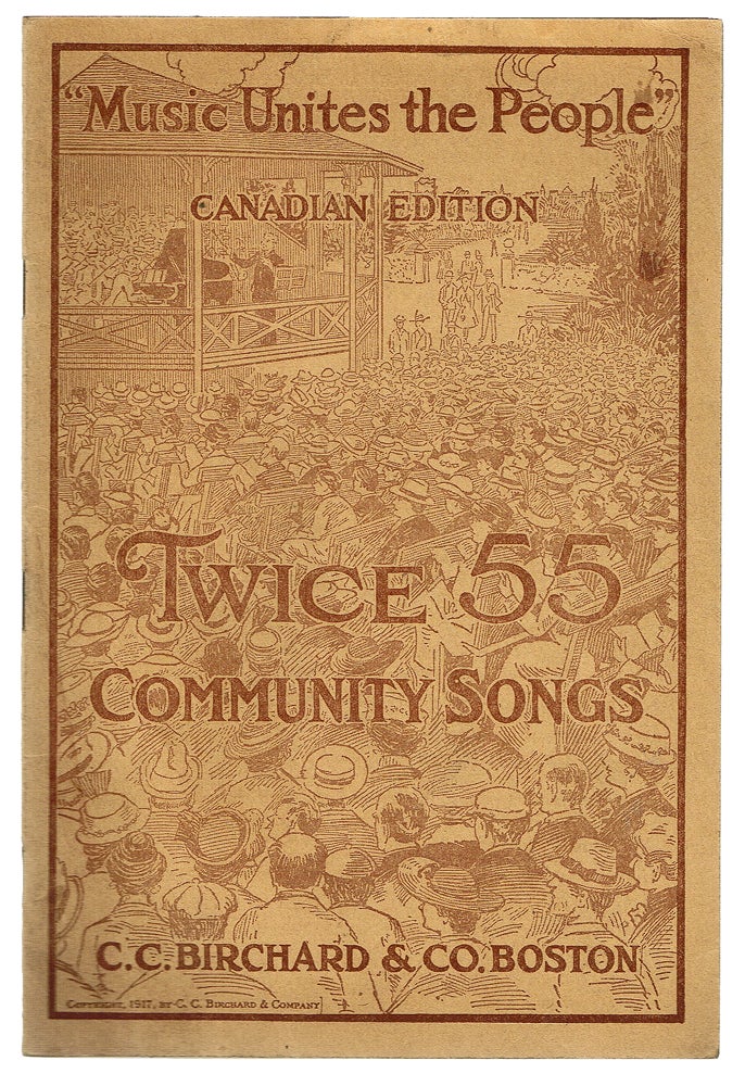 Item #2036 Twice 55 Community Songs : Canadian Edition (Song Book). Peter W. Dykema.