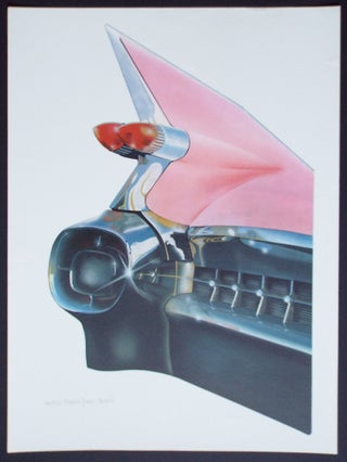 Item #2046 '59 Cadillac (Cleworth, Signed & Numbered Limited Edition Lithograph Print). Harold...
