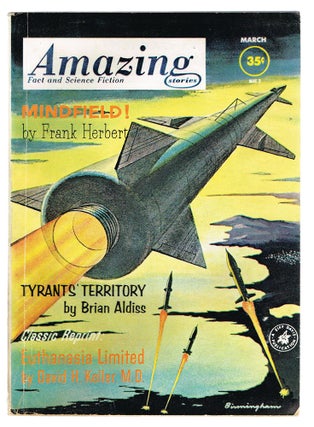 Item #2066 Amazing Stories : Fact and Science Fiction. Vol. 36 No. 3, March 1962. Frank Herbert,...