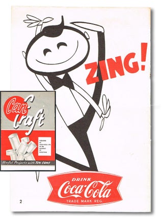 Item #2109 Can-Craft : Useful Projects with Tin Cans (Coca-Cola, Scouts, "Smiley Face")....