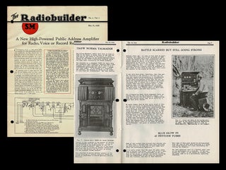 Item #2414 The Radiobuilder Newsletter. Vol. 1 No. 1 - No. 25 : 1928-32 Silver-Marshall, Inc....