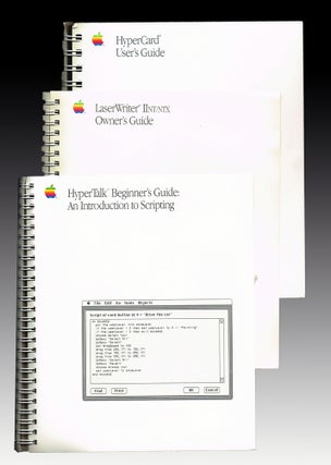 Item #2490 Macintosh HyperCard User's Guide ; Macintosh HyperCard Beginner's Guide ; Apple...