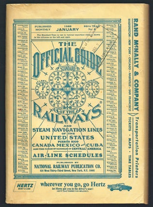 Item #2634 The Official Guide of the Railways and Steam Navigation Lines of the United States,...