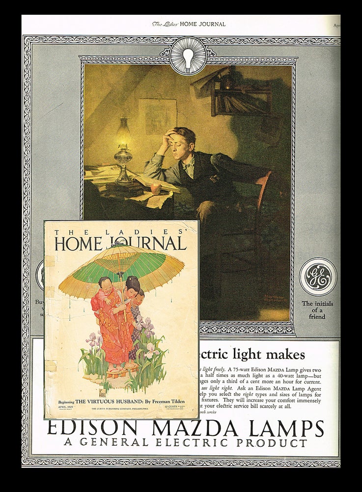 Item #2704 The Ladies' Home Journal. April 1925 - Vol. 42 No. 4 (Norman Rockwell). Barton W. Currie.