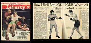 Item #2757 Liberty Magazine. June 13, 1936 - Vol. 13 No. 24 ("How I Shall Beat Joe Louis Where...