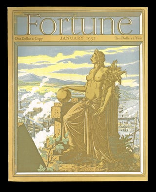 Item #2761 Fortune Magazine : Vol. V, No. 1 - January 1932 (New York City Artwork by Zdzislaw...