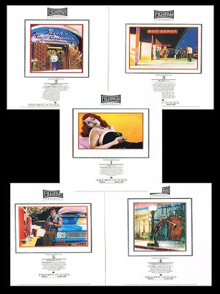 Item #2896 5 Handbill Ads - Humphrey Bogart in 'Casablanca', Rita Hayworth in 'Gilda', Marilyn...