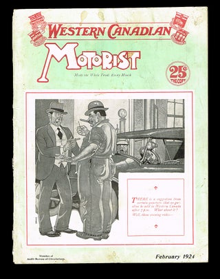 Item #2933 Western Canadian Motorist. Vol. XIII No. 2 - February, 1924 (The Evolution of...