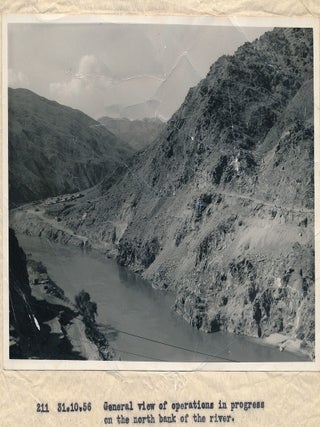 Documentary Archive of Photographs Showing the Construction of the Warsak Hydro-Electric Dam, Power Plant and Irrigation Tunnel in Pakistan 1956-1960