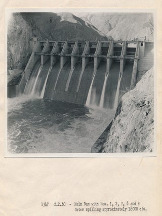 Documentary Archive of Photographs Showing the Construction of the Warsak Hydro-Electric Dam, Power Plant and Irrigation Tunnel in Pakistan 1956-1960