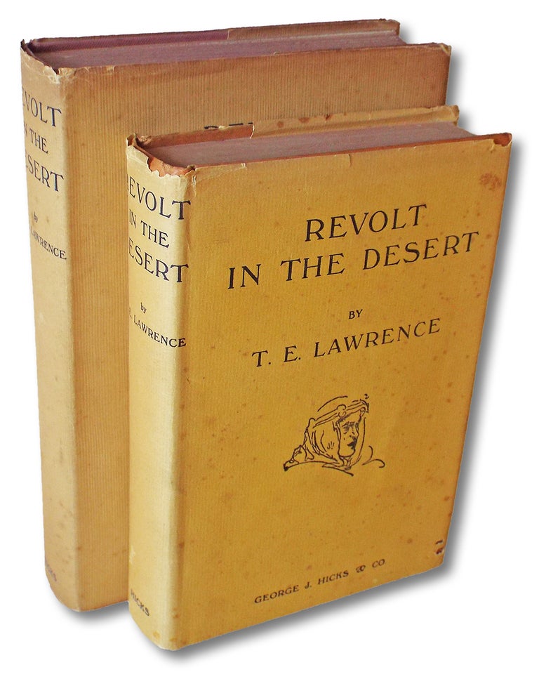Item #3030 Revolt in the Desert (1st & 2nd Australasian Editions). T. E. Lawrence.
