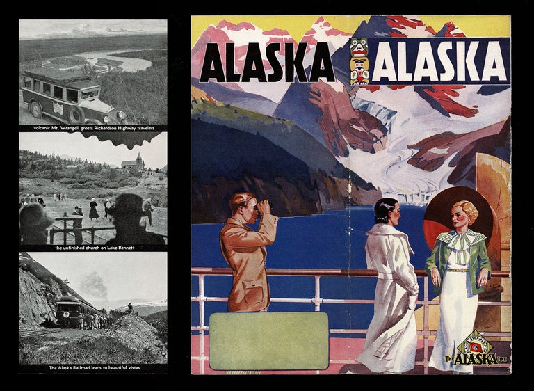 Item #3116 Alaska Steamship Company "Alaska's Magic" 1935 Travel Brochure. Alaska Steamship Company.