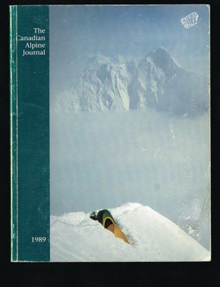 Item #316 Canadian Alpine Journal / Journal Alpin Canadien, Vol. 72, 1989. The Alpine Club of Canada