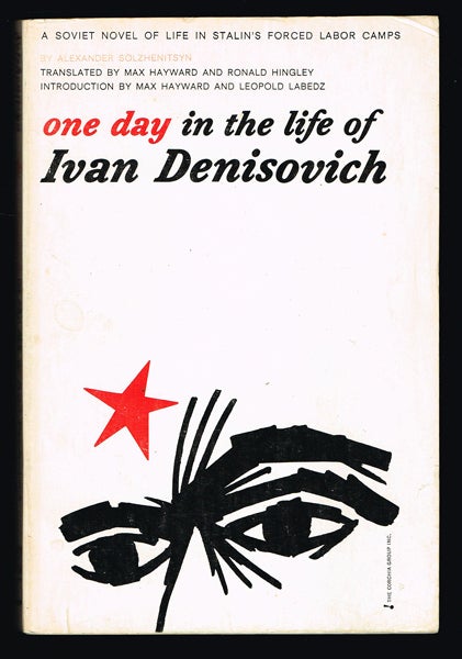 Item #329 One Day in the Life of Ivan Denisovich. Alexander Solzhenitsyn.