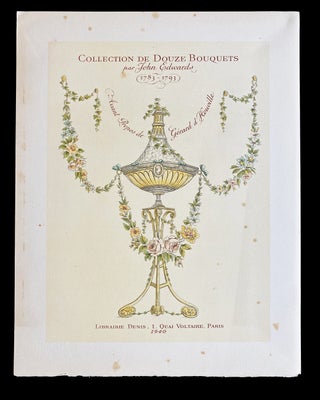 [Flower Prints] Collection De Douze Bouquets par John Edwards Peints de 1783 A 1795
