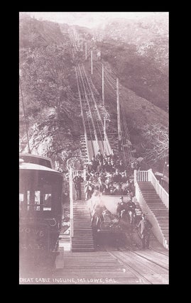 Item #3481 [California] Photograph of The Great Cable Incline, Mt. Lowe, California. Best, Co