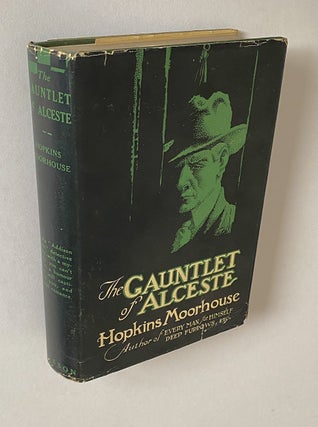 Item #3508 [Signed Detective Fiction] The Gauntlet of Alceste. Hopkins MOORHOUSE
