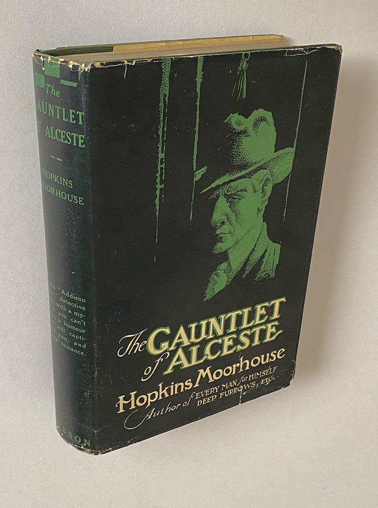 Item #3508 [Signed Detective Fiction] The Gauntlet of Alceste. Hopkins MOORHOUSE.