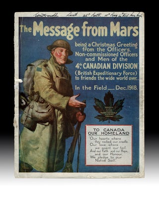 Item #3580 [WW I] Message from Mars : Being A Christmas Greeting From the Officers,...
