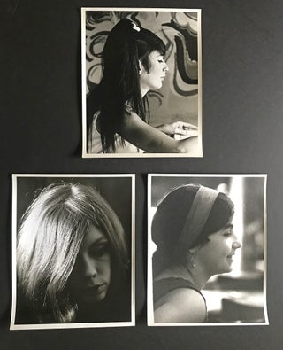 [Portrait Study] 7 - 1960's B&W Photographs of Young Women at Berkeley, CA