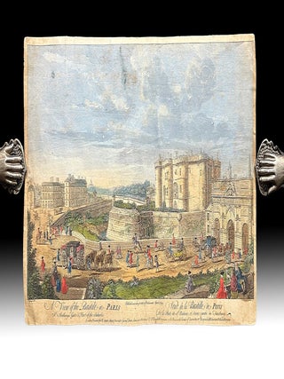 Copperplate Print) A View of the Bastile at. I. RIGAUD.