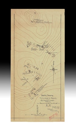 Item #3775 [Kamloops Gold Mine] Sketch Showing Location of Homestake Mineral Claim - 1895 ;...