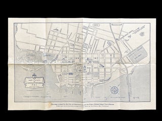 Item #3821 1941 Wartime Tourist Map of the City of Charlottetown, P.E.I. Karl J. Cameron