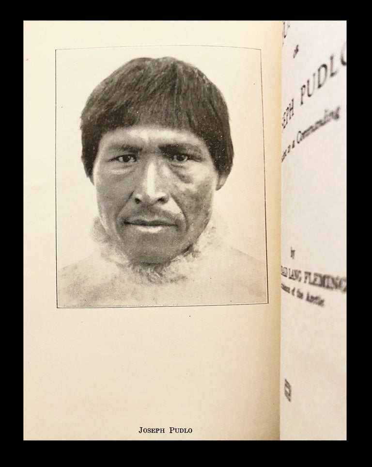 Item #3825 [Inuit, Baffin Island, Arctic] The Hunter-Home or Joseph Pudlo : A Life Obedient to a Commanding Purpose. A. L. - Archdeacon of the Arctic Fleming, Archibald Lang.
