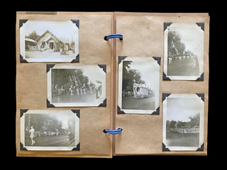 [Parade, Photo Album] Circa 1940's Snapshots of Vernon and Kelowna, BC