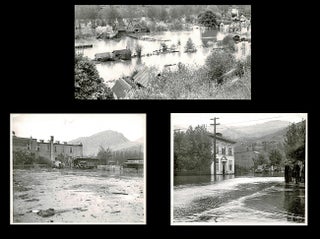 Item #3849 [Kootenay] 3 Professional Photographs of the 1948 Flood in Grand Forks, BC. Ishirari,...