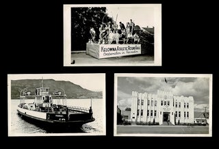 Item #3862 [RPPC] 3 c. 1940 Real Photo Postcard Views of Kelowna, BC. Unknown Photographer