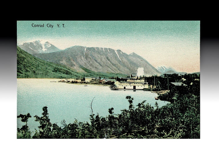 Item #3864 [Ghost Town] Conrad City, Yukon Territory. Book Zaccarelli's Fruit, Stationery Store.