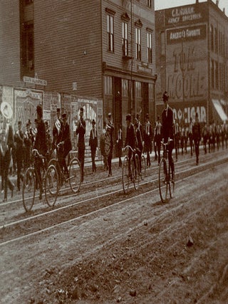 Item #3883 c. 1900 Photograph of Parade in Duluth, Minnesota. Unknown Photographer