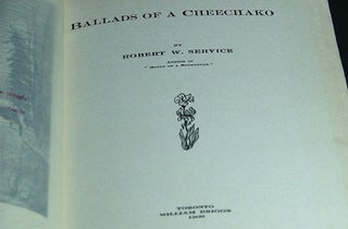 Ballads of a Cheechako (Klondike Gold Rush)