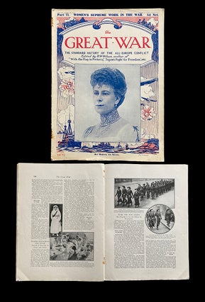 Item #4008 [Women in WW I] The Great War : The Standard History of the All-Europe Conflict. H. W....