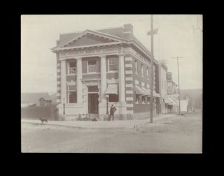 Item #4034 [Kootenay] Circa 1900 Photograph of the Canadian Bank of Commerce, Wentworth Hotel and...