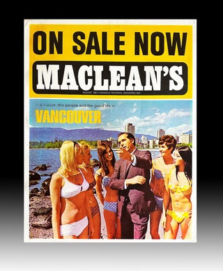 Item #4039 [Maclean's Ad Poster] 1967 - The Mayor, the People and the Good Life in Vancouver....