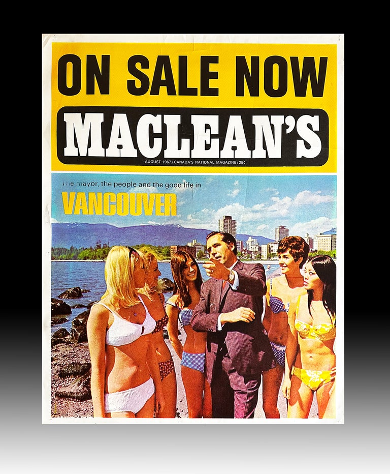 Item #4039 [Maclean's Ad Poster] 1967 - The Mayor, the. Maclean's Magazine