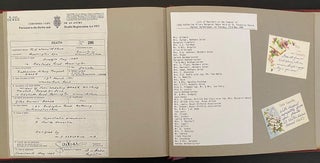 Bonham-Carter & Baker Family Scrapbook Photo Albums
