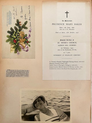 Bonham-Carter & Baker Family Scrapbook Photo Albums
